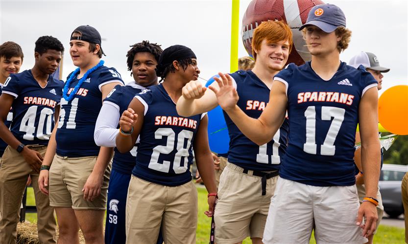 Summit High homecoming parade